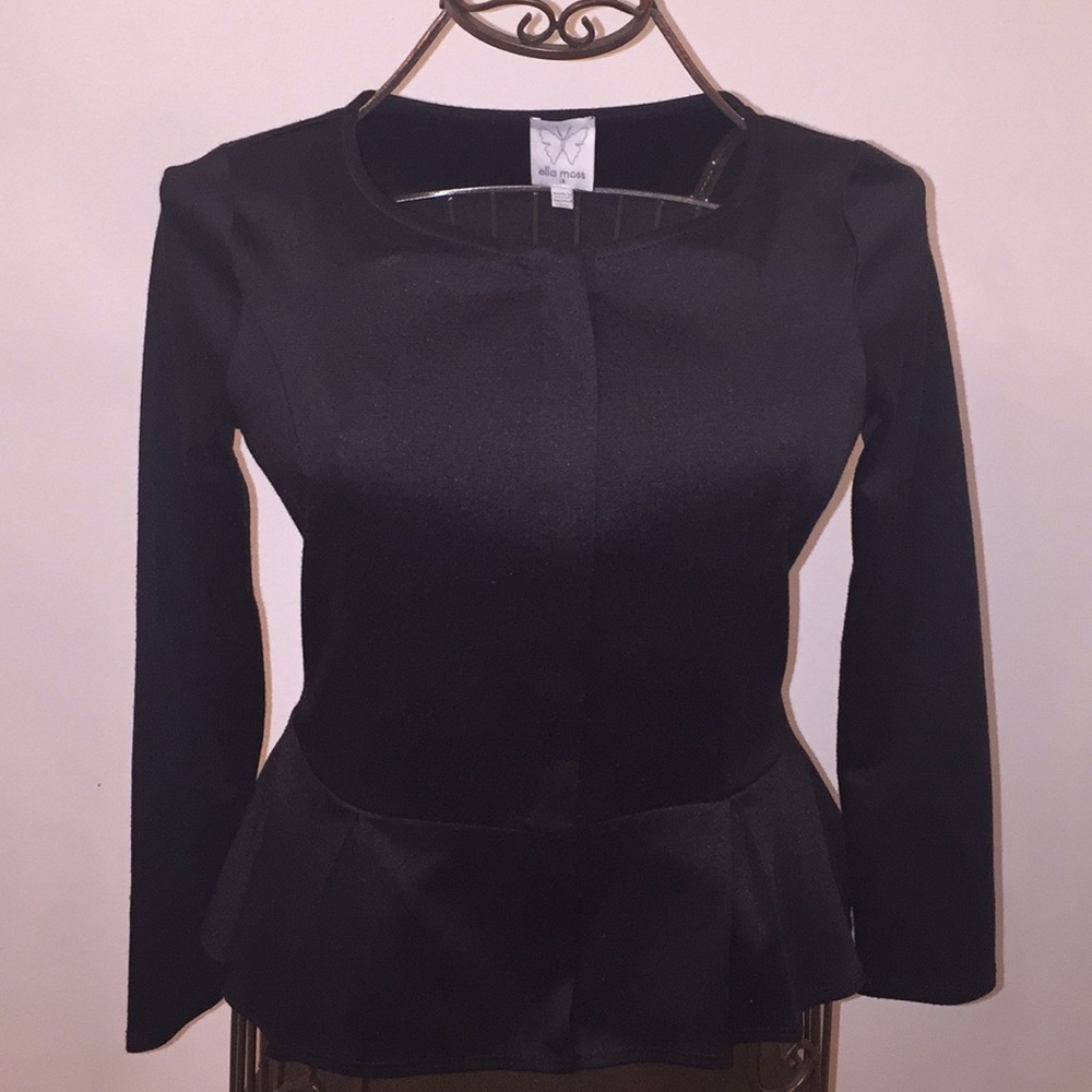 Girls size 14 Ella Moss zip front top